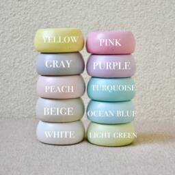 Round Concrete Candle, Aesthetic Candle Gift, 4 Oz Aromatic Soy Wax Candles, Hygge Decor, Candles Available in Different Colors & Scents - thumbnail 4