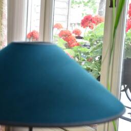 "Conical Lampshade ""Bombacio Duck Green" - thumbnail 4