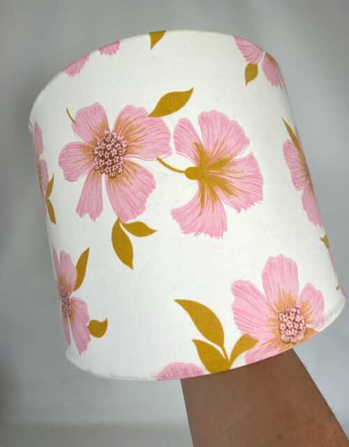 Vintage Floral Lampshade Handmade Pendant Light Shade, 30cm - image 1