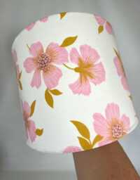 Vintage Floral Lampshade Handmade Pendant Light Shade - Cottagecore