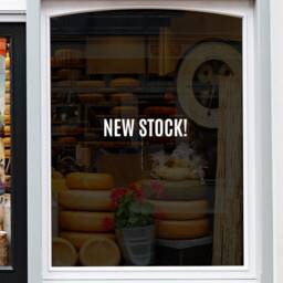 New Stock Shop Window Sticker Retail Display Graphics Vinyl Decal - thumbnail 3