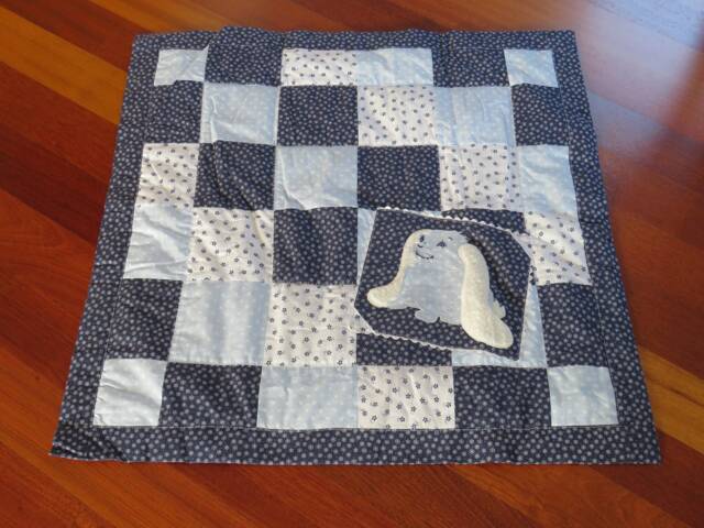 Baby Blanket... Crawling Game Carpet... Stroller Play... Nursery... Children... Gifts... Birthday... Bunny - image 1