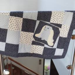 Baby Blanket... Crawling Game Carpet... Stroller Play... Nursery... Children... Gifts... Birthday... Bunny - thumbnail 2