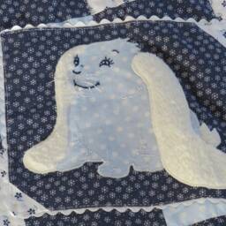 Baby Blanket... Crawling Game Carpet... Stroller Play... Nursery... Children... Gifts... Birthday... Bunny - thumbnail 3