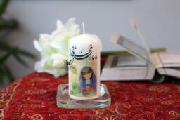 Haft Sin Candle, Persian New Year, Happy Nowruz, Seen Candle, Sofreh Haftseen, Persian Handmade Candle?? ?????? ???? ?????? ?????????? , ?????????? - thumbnail 1
