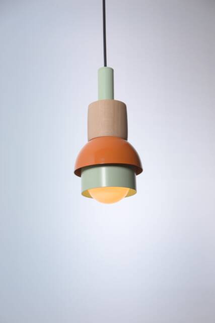 Colorful Macaron Pendant Light Handmade Metal Chandelier - image 1