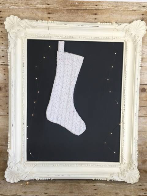 Sweater Christmas Stocking, Sprinkle Cake - image 1