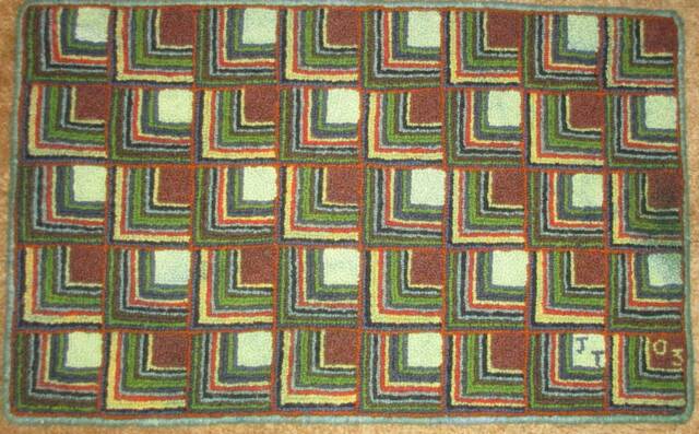 Log Cabin Rug