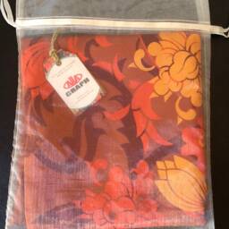 Happy Autumn Floral Decor Throw Dupioni Pillow Cover By Allagraph. Contemporary Decorative Pillows -Gift - thumbnail 3