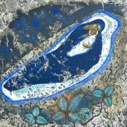 Christmas, Original Art Print On Canvas, Pigment Quality, By Ivanka Demchuk - thumbnail 2