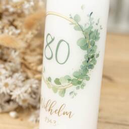 Birthday Candle For An 80Th Anniversary As A Birthday Gift - thumbnail 2