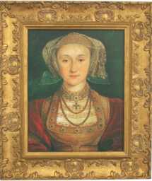Anne Of Cleves Framed Picture, Oleograph, Fourth Wife Henry Viii - thumbnail 1
