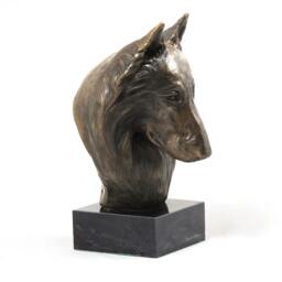 Belgian Shepherd, Dog Marble Statue, Limited Edition, Artdog. Made Of Cold Cast Bronze. Solid, Perfect Gift. Limited Edition - thumbnail 3