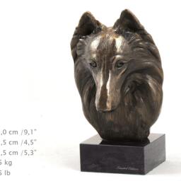 Belgian Shepherd, Dog Marble Statue, Limited Edition, Artdog. Made Of Cold Cast Bronze. Solid, Perfect Gift. Limited Edition - thumbnail 4