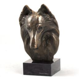 Belgian Shepherd, Dog Marble Statue, Limited Edition, Artdog. Made Of Cold Cast Bronze. Solid, Perfect Gift. Limited Edition - thumbnail 2
