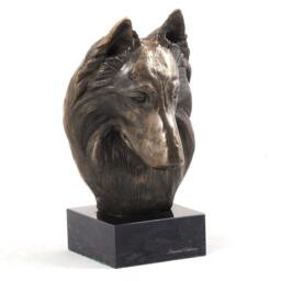 Belgian Shepherd, Dog Marble Statue, Limited Edition, Artdog. Made Of Cold Cast Bronze. Solid, Perfect Gift. Limited Edition - thumbnail 1