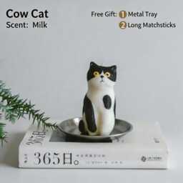Cat Candle Minimalist Home Decor, Lover Gift - thumbnail 2