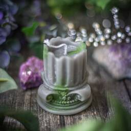 Column Candle - Greek Gruins Abandoned Palace Candle Caryatids Party Favors - thumbnail 4
