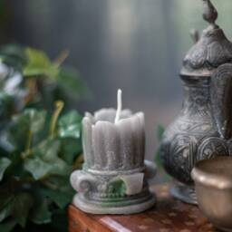 Column Candle - Greek Gruins Abandoned Palace Candle Caryatids Party Favors - thumbnail 3