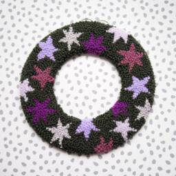 Green Custom Letter Star Wall Hanging - thumbnail 3