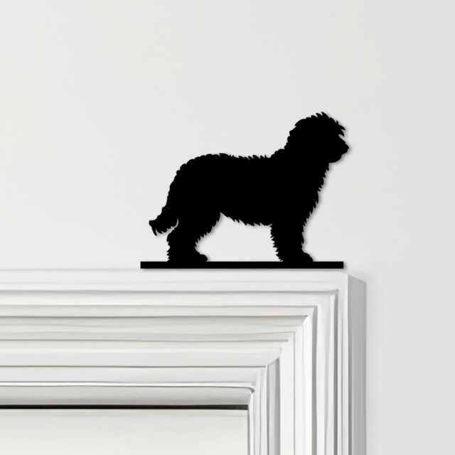 Door Topper Goldendoodle Dog Various Colours Top Of Decorative Sign - Novelty Wall Decor, Frame Art, Art - image 1