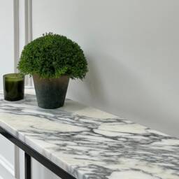 Marble Console Table Hallway Entrance - thumbnail 2