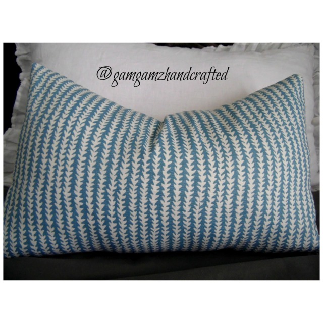 2 Color Choices.periwinkle Blue. Natural. Pillow Covers.slipcovers.toss Pillows.farmhouse Decor..vine.throw Pillow.farmhouse Pillows.country - image 1