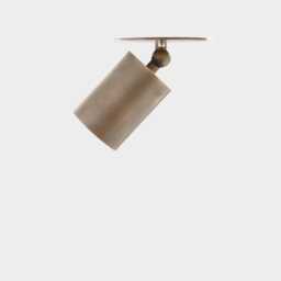 Adjustable Brass Spotlight, Low Ceiling Flush Mount. No.0028 - thumbnail 1