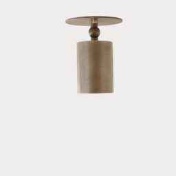 Adjustable Brass Spotlight, Low Ceiling Flush Mount. No.0028 - thumbnail 2