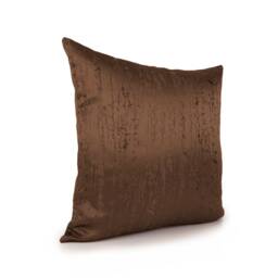 Light Chocolate, Brown Pillow, Decorative Throw Pillow Cover, Cushion Accent Satin Blend, Geometric Pattern, Pillowcase, Modern - thumbnail 2