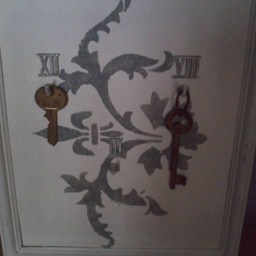 Table White Patina Key Holder - thumbnail 2