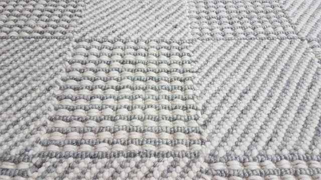 Chunky Area Rug Handwoven Braided Natural Fiber Carpet - image 1