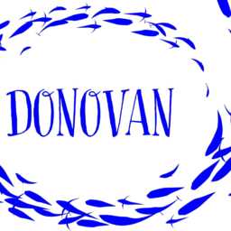 School Of Fish Wall Decor, Custom Name Sign, Nautical Marine Life Gift, Underwater Decals - thumbnail 2