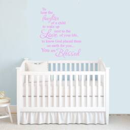 Laughter Of A Child Vinyl Wall Decal Family Love Sign - thumbnail 2