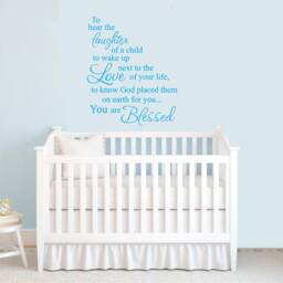 Laughter Of A Child Vinyl Wall Decal Family Love Sign - thumbnail 3