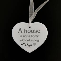 Pet Loss Gift, Dog Bereavement Bauble Keepsake, To Remember A Loved Dog, Memorial Plaque - thumbnail 3