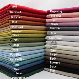 New Hq 100% Linen Fabric Lamp Shade Pendant Light Drum Teal in Colour - thumbnail 2