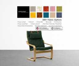 Poang Cover, Chair Slipcover, Replacement Custom Made - thumbnail 1