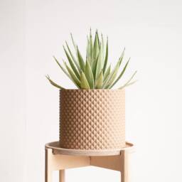 Large Indoor Planter - Piko Wood For Green Plant Cactus & Succulent Original Gift - thumbnail 2