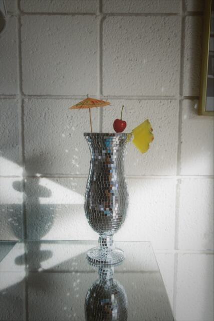 Disco Pi??a Colada Glass Home Decor - image 1