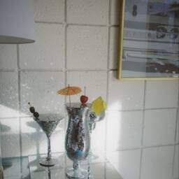 Disco Pi??a Colada Glass Home Decor - thumbnail 2