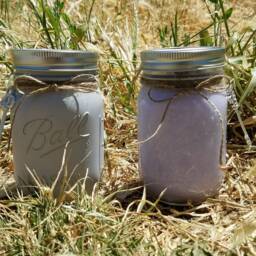 Distressed Rustic Mason Jar Candle - Perfect For Baby Shower Gift, Bridal Birthday Gifts, & Christmas Gifts - thumbnail 4