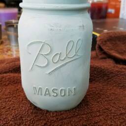 Distressed Rustic Mason Jar Candle - Perfect For Baby Shower Gift, Bridal Birthday Gifts, & Christmas Gifts - thumbnail 2