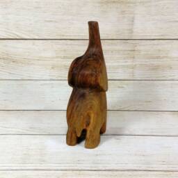 Wood Sculpture Elephant, Jewelry, D??cor, Wooden Elephant - thumbnail 4