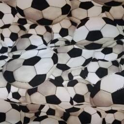 "Soccer Valance Curtain Window Treatment 42"" X 14" - thumbnail 3