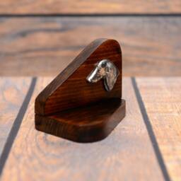 Saluki - Wooden Candlestick With Dog, Souvenir, Decoration, Limited Edition, Collection - thumbnail 3