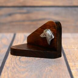 Saluki - Wooden Candlestick With Dog, Souvenir, Decoration, Limited Edition, Collection - thumbnail 2