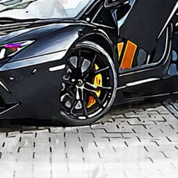 Lamborghini Canvas Print Supercar Wall Art Decor - thumbnail 4