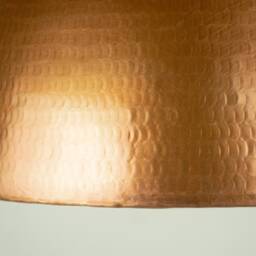 Dome Antique Copper Pendant Light - Industrial Lighting Kitchen Island Light Lampshade Art Deco Lamp - thumbnail 4