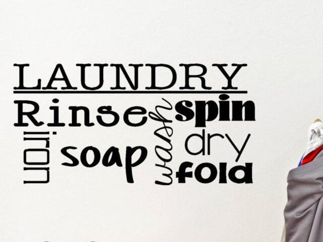 Laundry Wall Decal - image 1